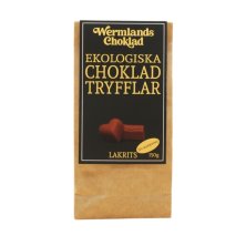 WERMLANDS CHOKLAD TRYFFLAR LAKRITS eko