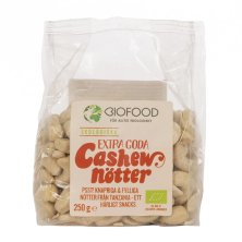 BIOFOOD CASHEWNÖTTER EXTRA GODA eko