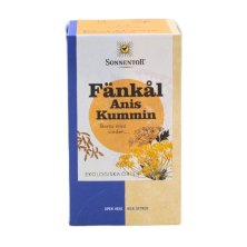 SONNENTOR FÄNKÅL ANIS KUMMIN TEPÅSAR eko