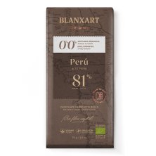 BLANXART MÖRK CHOKLAD PERÚ 81% OSÖTAD