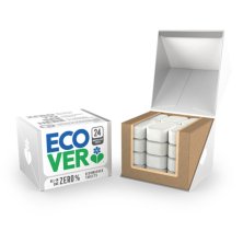 ECOVER DISKTABLETTER ZERO PARFYMFRI PLASTFRI