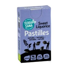 TERRASANA PASTILLER LAKRITS NATURELL eko