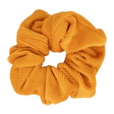 IBERO HÅRSNODD SCRUNCHIE SAMMET GUL