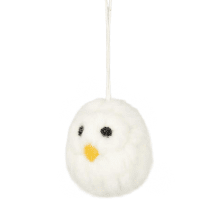 A WORLD OF CRAFT HÄNGE BARN OWL TOVAD ULL