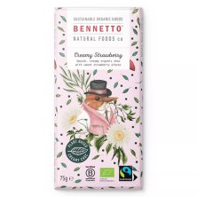 BENNETTO CHOKLAD CREAMY STRAWBERRY eko