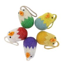 A WORLD OF CRAFT KYCKLINGAR PÅSKHÄNGE 5 stycken