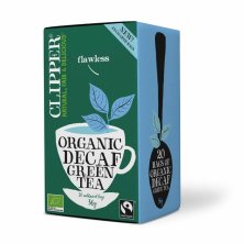 CLIPPER ORGANIC DECAF GREEN TEA