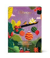 Divine Adventskalender Mörk Choklad 70%