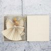 A WORLD OF CRAFT GRETA ANGEL Julhänge 2-pack, offwhite/guld