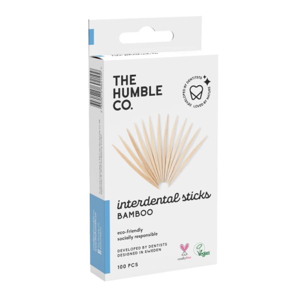 THE HUMBLE CO. TANDPETARE BAMBU 100st