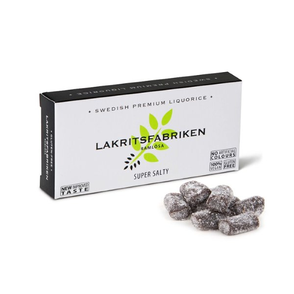 LAKRITSFABRIKEN LAKRITS SUPER SALTY