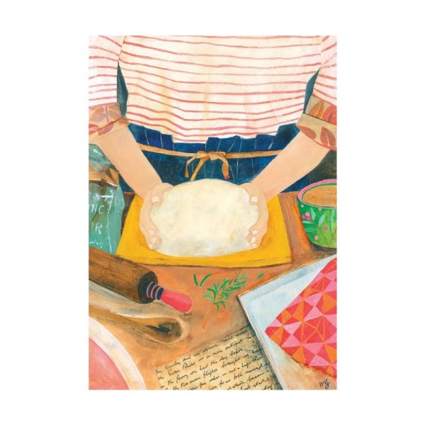 KORT MED KUVERT BREADMAKING