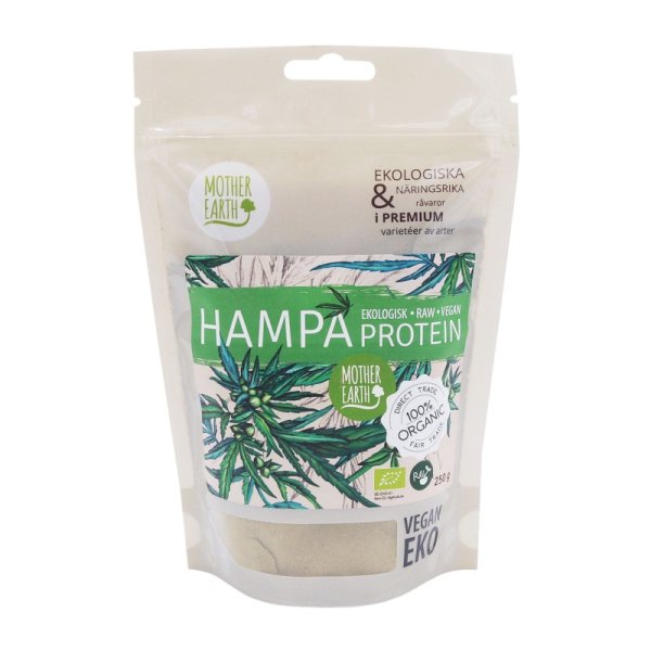 MOTHER EARTH HAMPA PROTEINPULVER eko