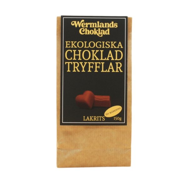 WERMLANDS CHOKLAD TRYFFLAR LAKRITS eko
