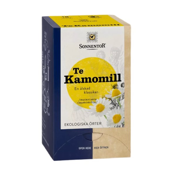 SONNENTOR KAMOMILL TEPÅSAR eko