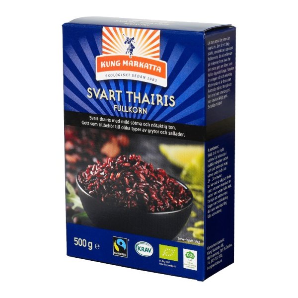 KUNG MARKATTA SVART THAIRIS eko