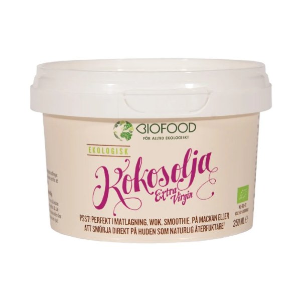 BIOFOOD KOKOSOLJA EXTRA VIRGIN eko