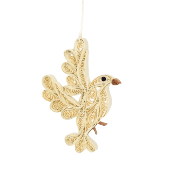 A WORLD OF CRAFT QUILLED DOVE HÄNGE 2-PACK