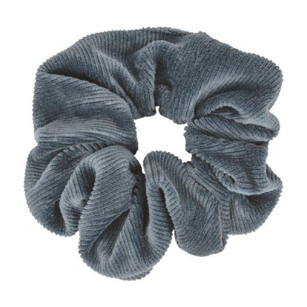 IBERO HÅRSNODD SCRUNCHIE SAMMET BLÅ