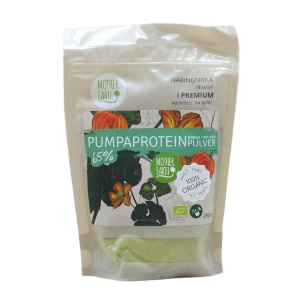 MOTHER EARTH PUMPAPROTEINPULVER eko