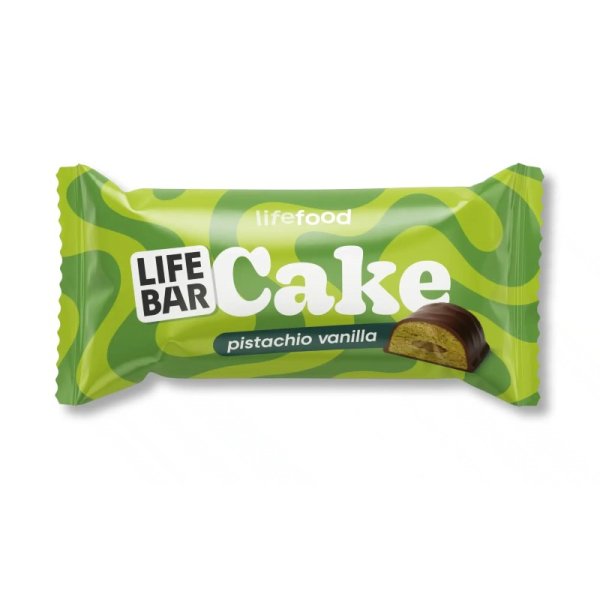 LIFEFOOD LIFEBAR CAKE PISTAGE VANILJ eko