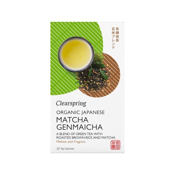 CLEARSPRING ORGANIC JAPANESE MATCHA GENMAICHA