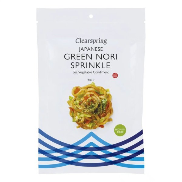 CLEAR SPRING GREEN NORI SPRINKLE