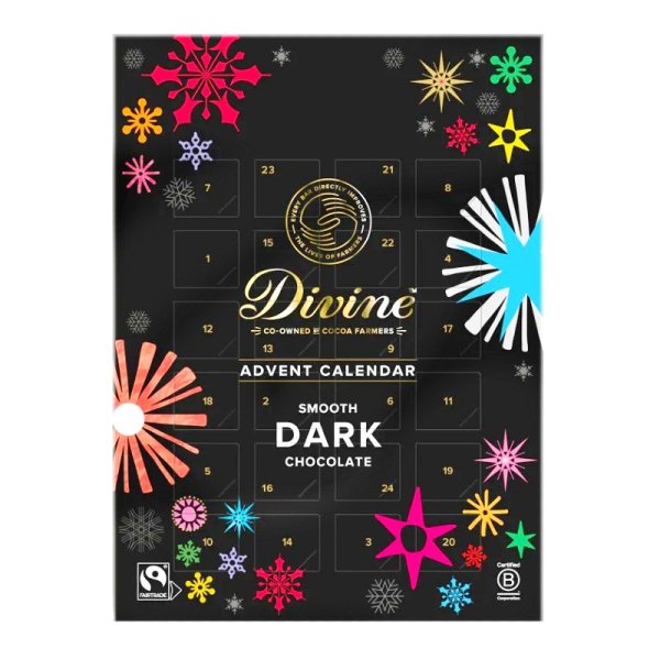 DIVINE ADVENTSKALENDER MÖRK CHOKLAD