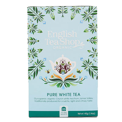 ENGLISH TEA SHOP PURE WHITE TEA