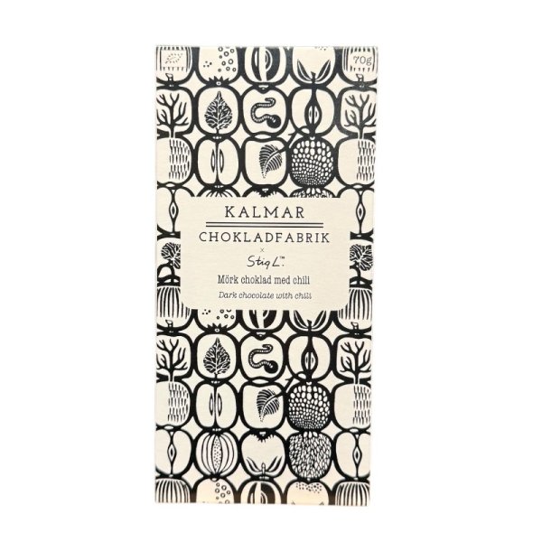 KALMAR CHOKLADFABRIK STIG L. MÖRK CHOKLAD MED CHILI eko