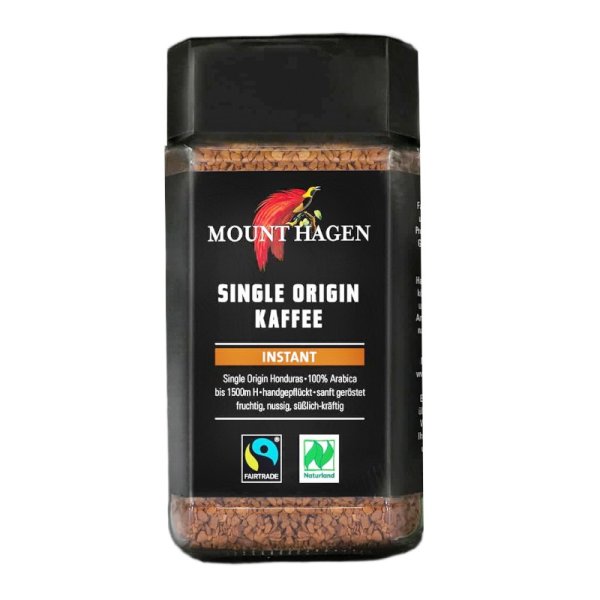 MOUNT HAGEN SNABBKAFFE SINGLE ORIGIN eko
