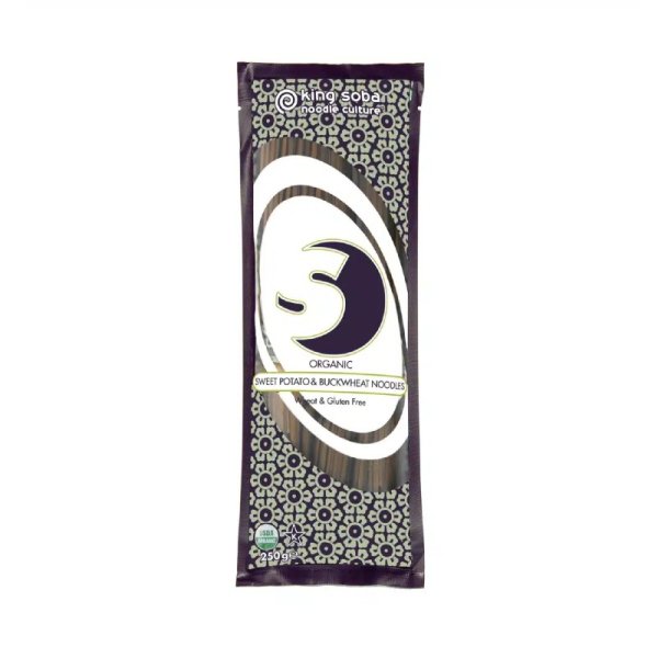 KING SOBA BOVETE & SÖTPOTATIS NUDLAR eko