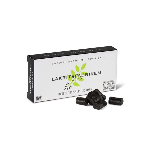 LAKRITSFABRIKEN RASPBERRY SALTY LIQUORICE
