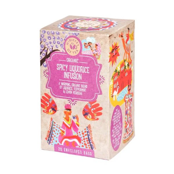 MINISTRY OF TEA SPICY LAKRITS TE eko