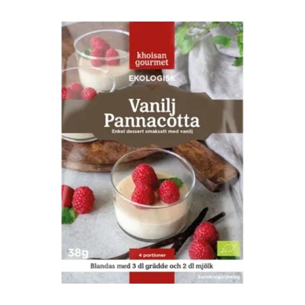 KHOISAN GOURMET VANILJ PANNACOTTA eko