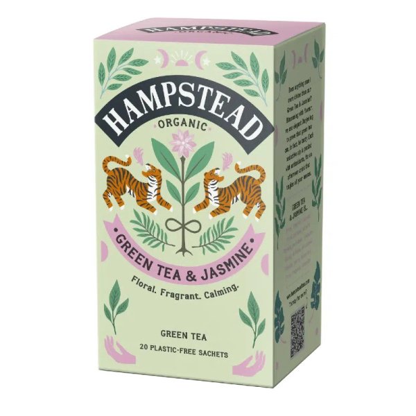 HAMPSTEAD GRÖNT TE JASMIN eko