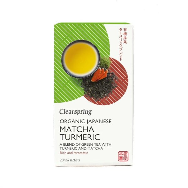 CLEARSPRING MATCHA TURMERIC GURKMEJA eko
