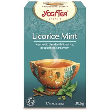 YOGI TEA LICORICE MINT eko